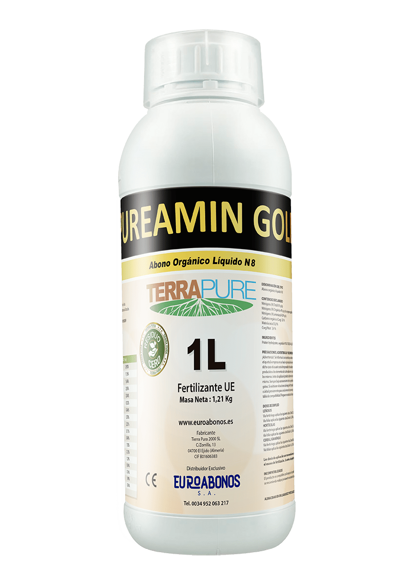 Pureamin Gold Fertilizante agrícola Terrapure 1L